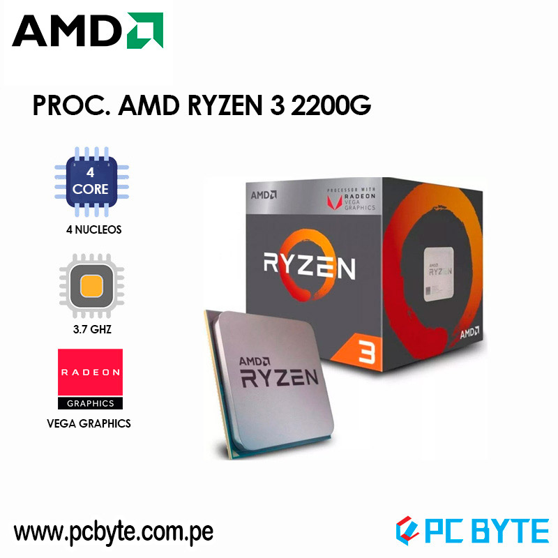 AMD Ryzen 2200G ※CPU