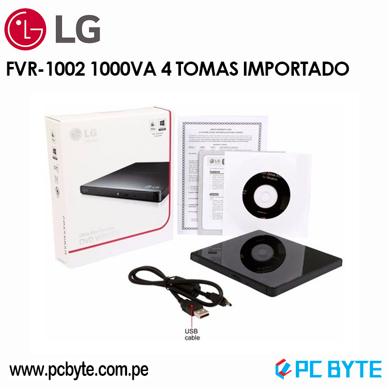 GRABADOR LG DVD EXTERNO 8X USB GP65NB60 SLIM – Venta de computadoras envio a