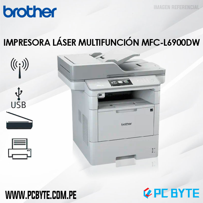 Impresora Multifuncional Brother MFCL6900DW