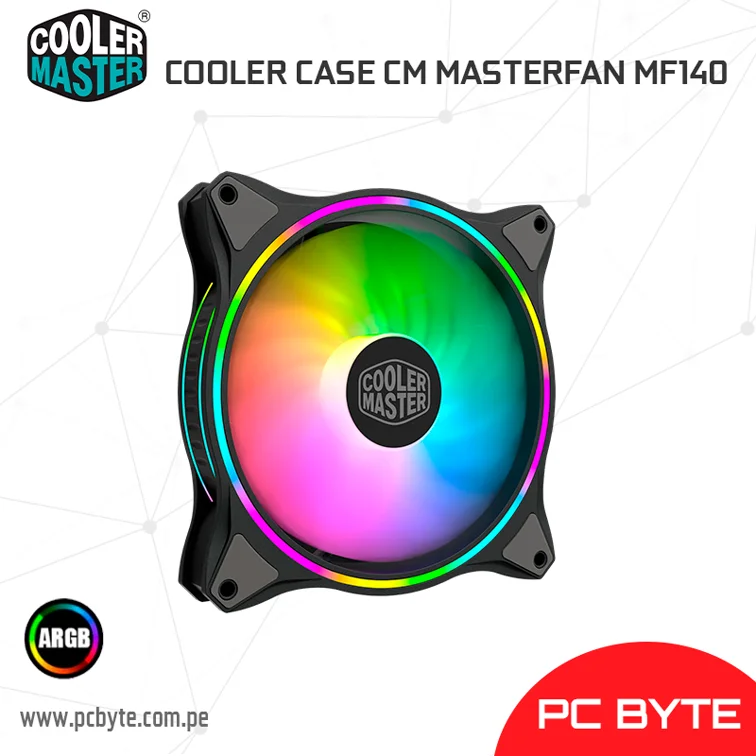 COOLER CASE CM MASTERFAN MF140 HALO 140MM ARGB (MFL-B4DN-15NPA-R1)
