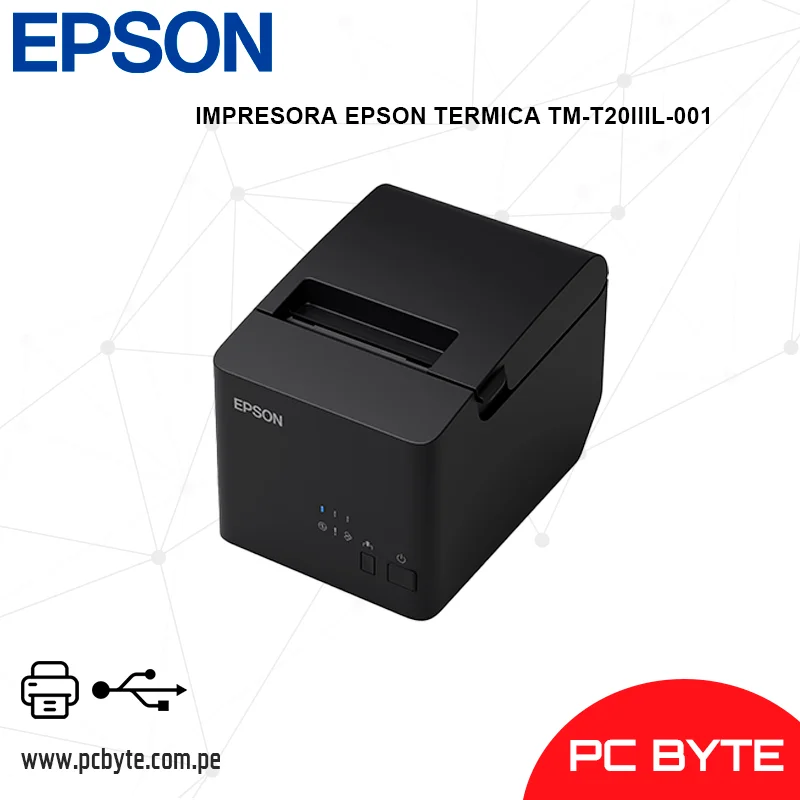 IMPRESORA EPSON TERMICA TM-T20IIIL-001