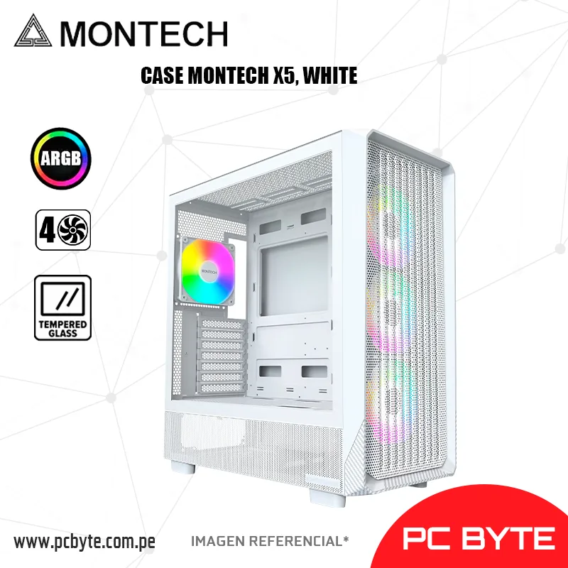 CASE MONTECH X5, WHITE