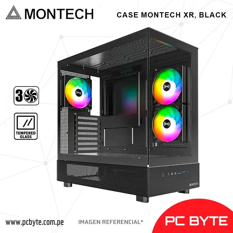 CASE MONTECH XR, BLACK
