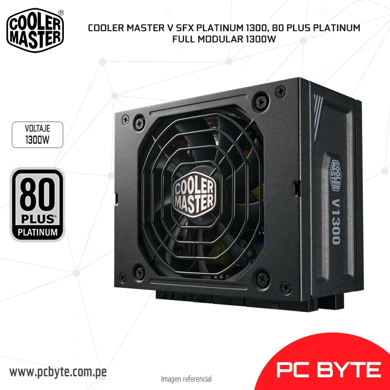 COOLER MASTER V SFX PLATINUM 1300, 80 PLUS PLATINUM FULL MODULAR 1300W